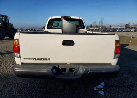 2004 Toyota Tundra z USA, uszkodzony, nr VIN 5TBJN32184S445997